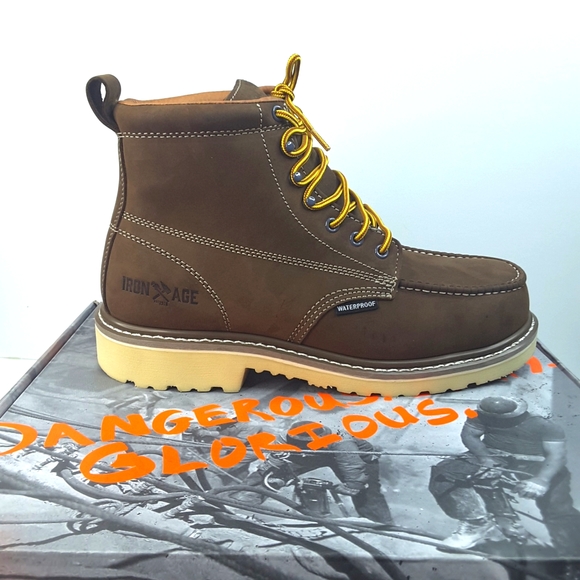 Iron Age Composite Safety Toe Waterproof Boot Men